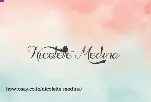 Nicolette Medina