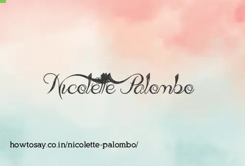 Nicolette Palombo