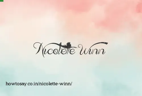 Nicolette Winn