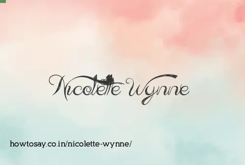 Nicolette Wynne