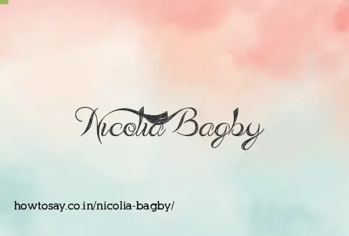 Nicolia Bagby