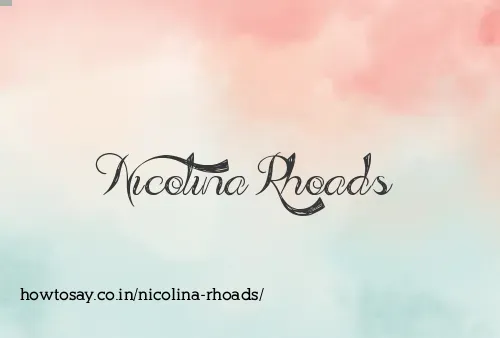 Nicolina Rhoads