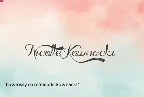 Nicolle Kownacki
