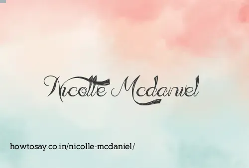 Nicolle Mcdaniel