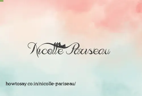 Nicolle Pariseau
