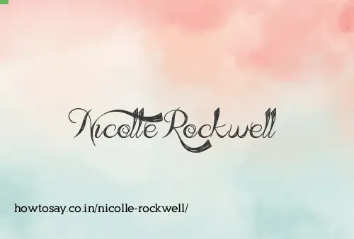 Nicolle Rockwell