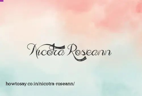Nicotra Roseann