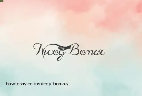 Nicoy Bomar