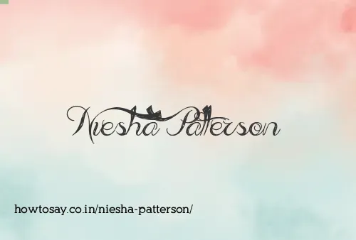 Niesha Patterson