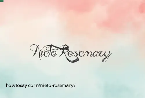 Nieto Rosemary