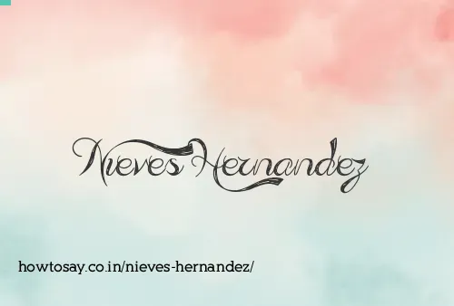 Nieves Hernandez