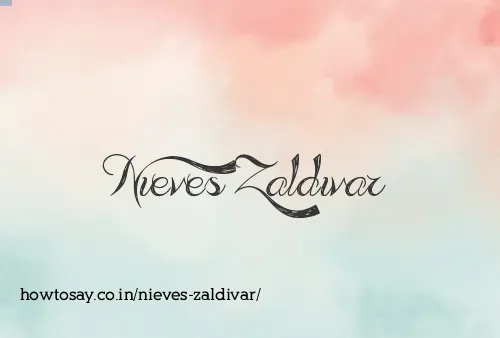 Nieves Zaldivar