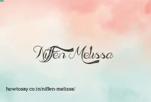 Niffen Melissa