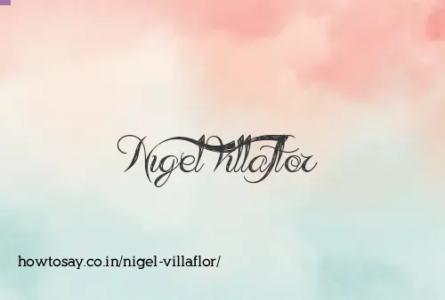 Nigel Villaflor