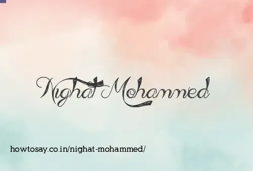 Nighat Mohammed