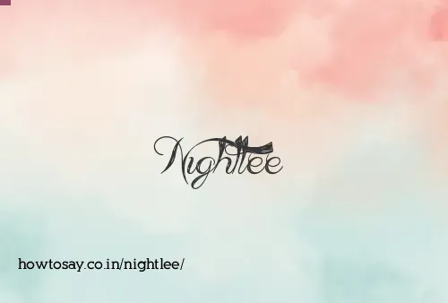 Nightlee