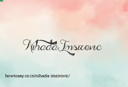 Nihada Imsirovic