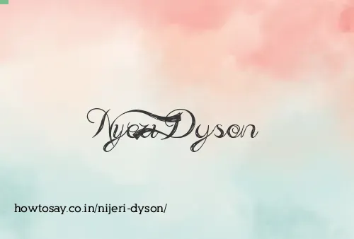 Nijeri Dyson