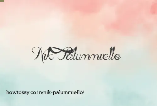 Nik Palummiello