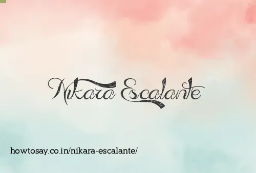 Nikara Escalante