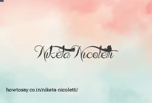 Niketa Nicoletti