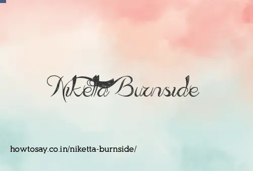 Niketta Burnside