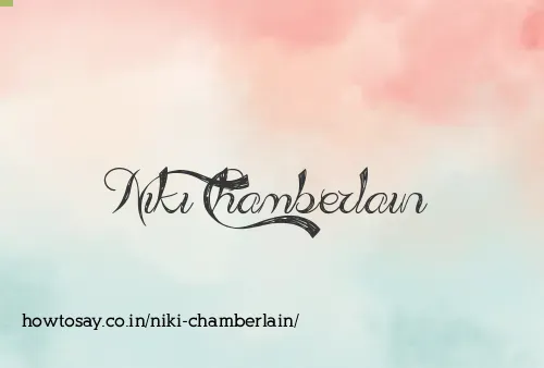 Niki Chamberlain