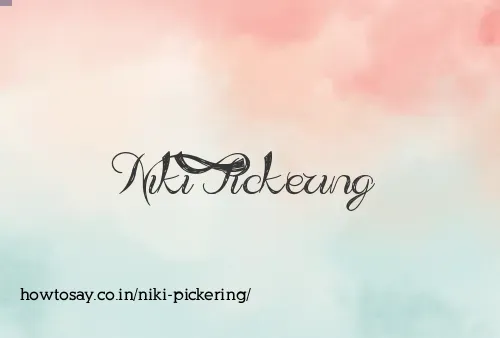 Niki Pickering