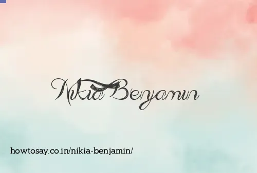 Nikia Benjamin