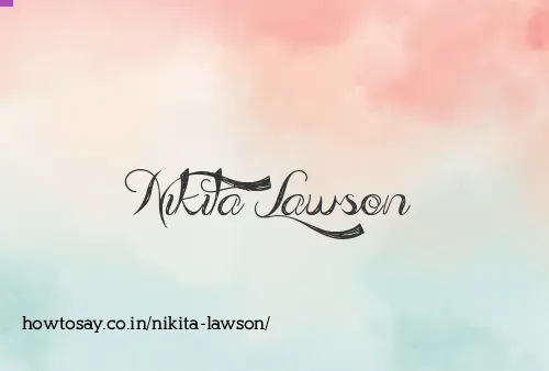 Nikita Lawson