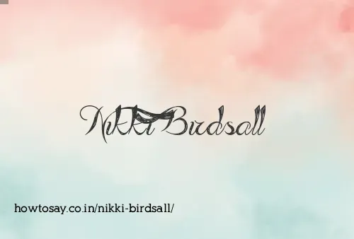 Nikki Birdsall