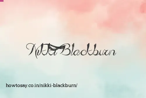 Nikki Blackburn