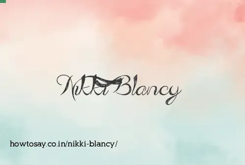 Nikki Blancy