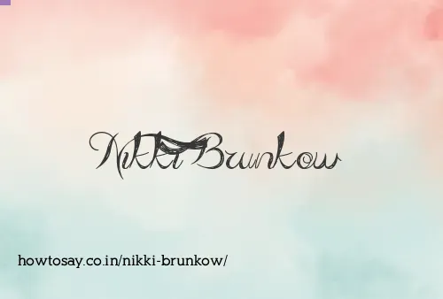 Nikki Brunkow