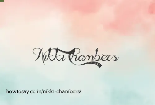 Nikki Chambers