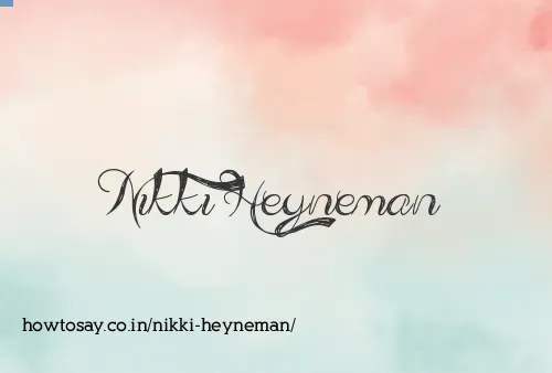 Nikki Heyneman