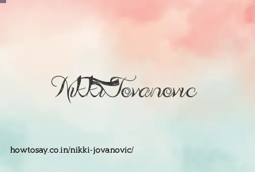 Nikki Jovanovic