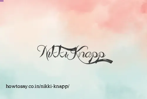 Nikki Knapp