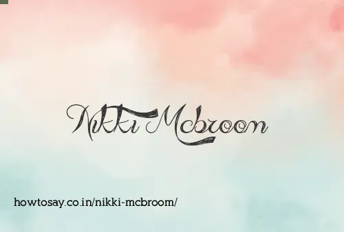 Nikki Mcbroom