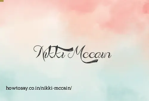 Nikki Mccain