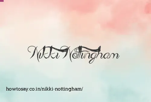 Nikki Nottingham
