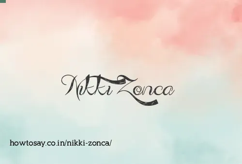 Nikki Zonca