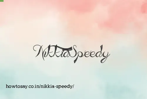 Nikkia Speedy