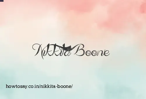 Nikkita Boone