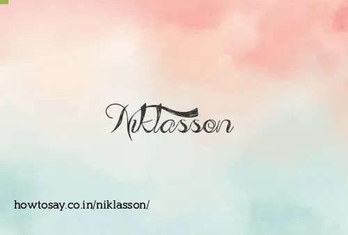 Niklasson