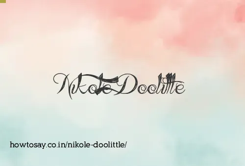 Nikole Doolittle