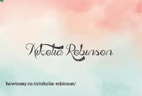 Nikolia Robinson