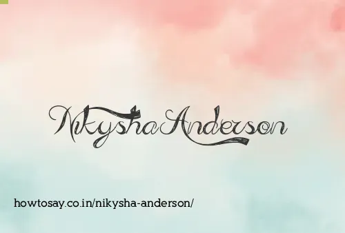 Nikysha Anderson