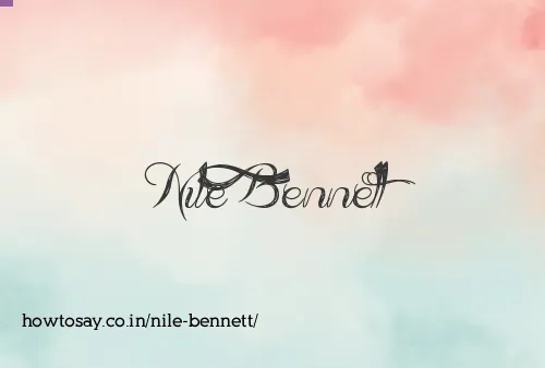 Nile Bennett