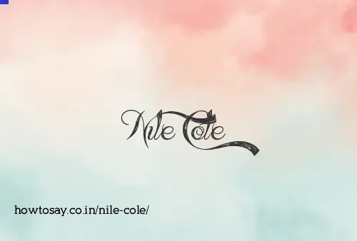 Nile Cole